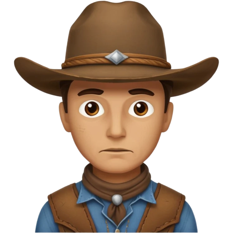 brown cowboy  emoji