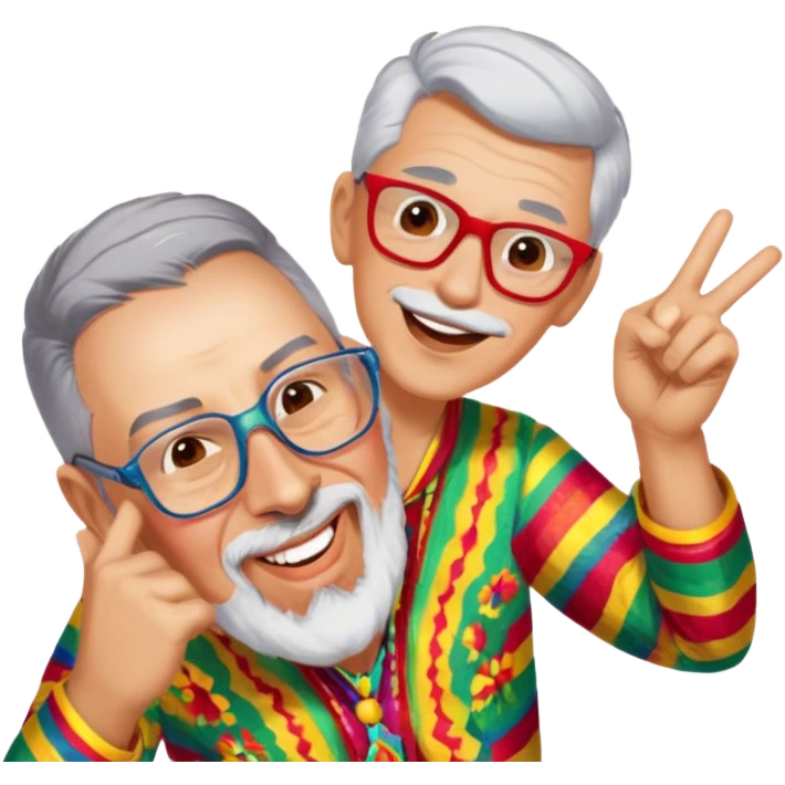 Joyful Reveler emoji