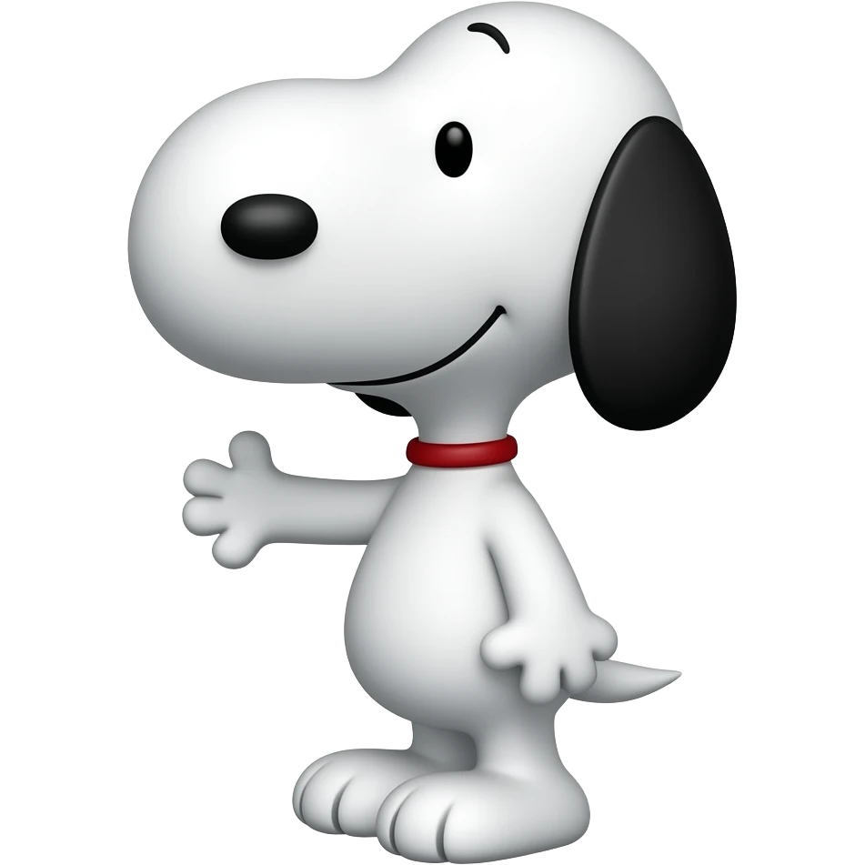 Snoopy from peanuts emoji