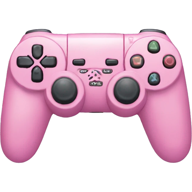 pink PS controller  emoji