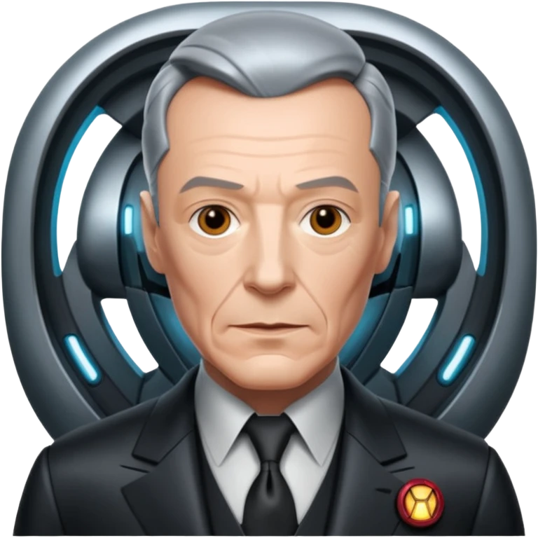 alfred from batman as a AI assitant like ironman's jarvis emoji