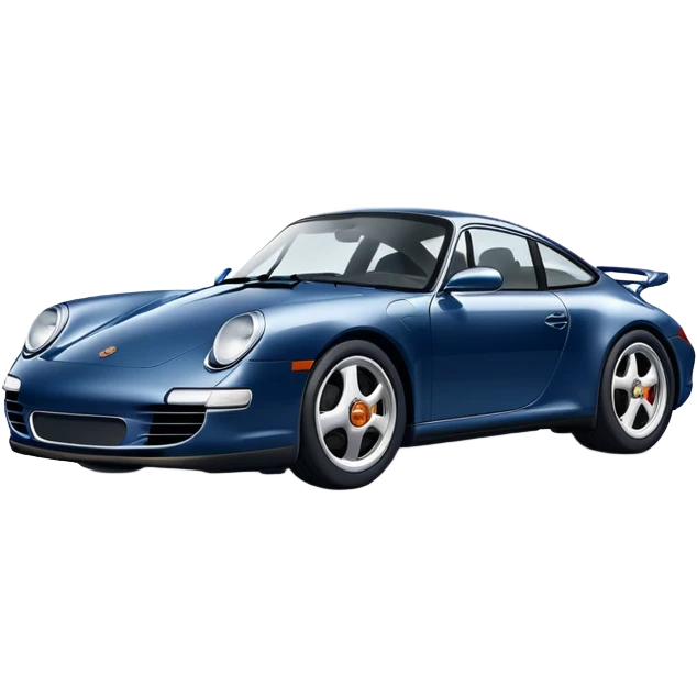 Navy blue Porsche  emoji