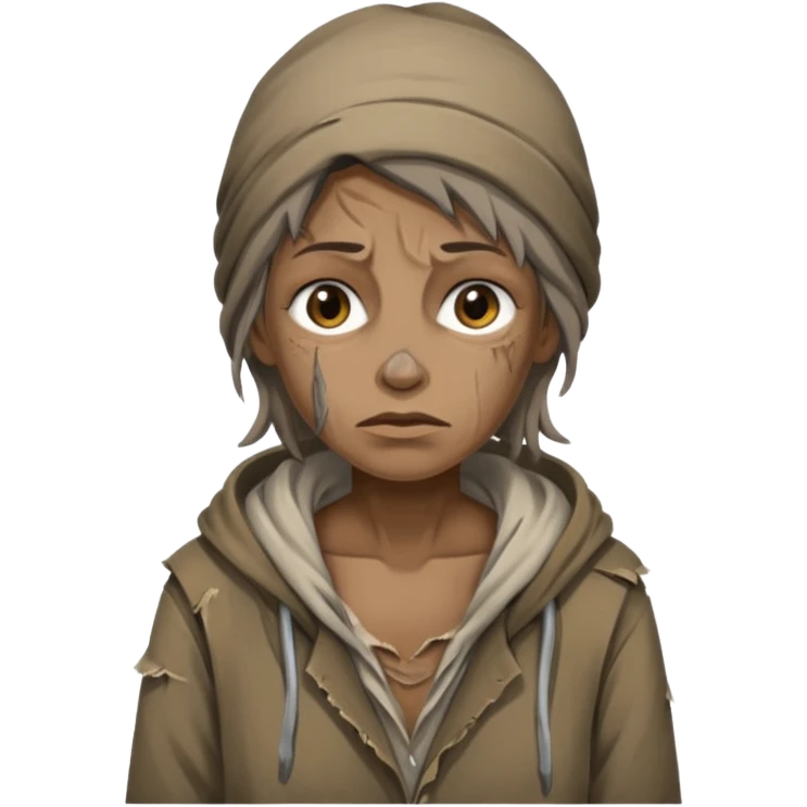 a homeless woman emoji
