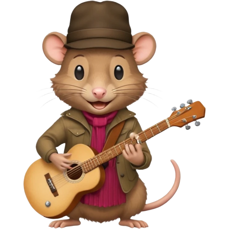 rat guitarist emoji