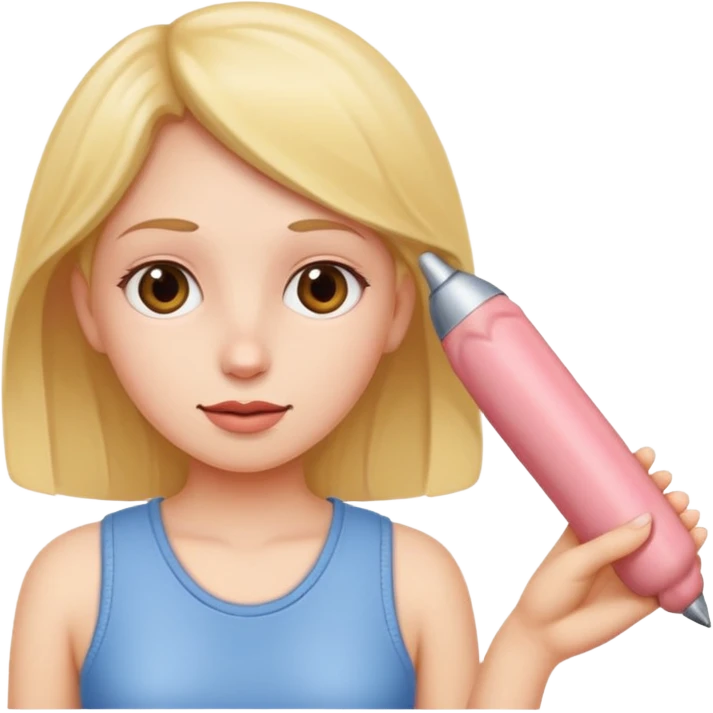 Девушка с членом emoji