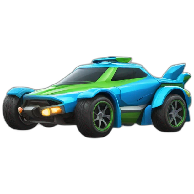 fenec car rocket league game emoji