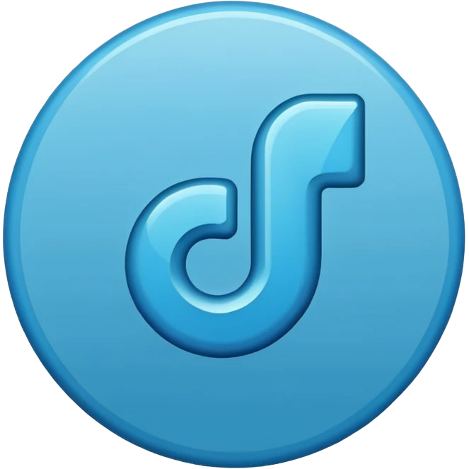 Синия галочка с тик тока emoji