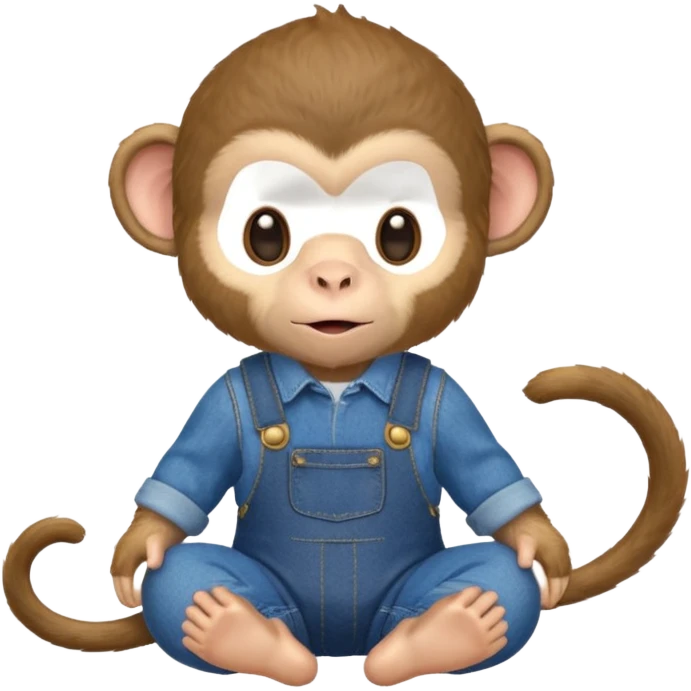 changuito con overol emoji