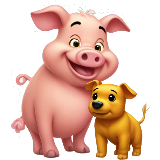 piglet and winnie the poo emoji
