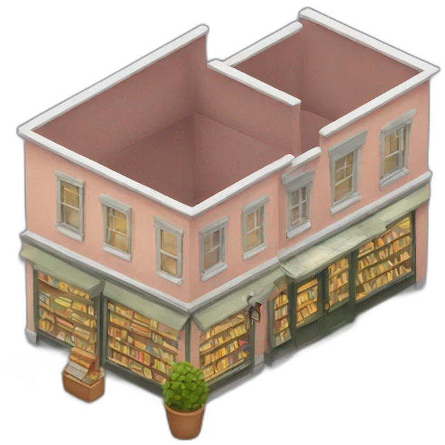 Books shop emoji