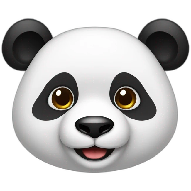 Panda-different color emoji