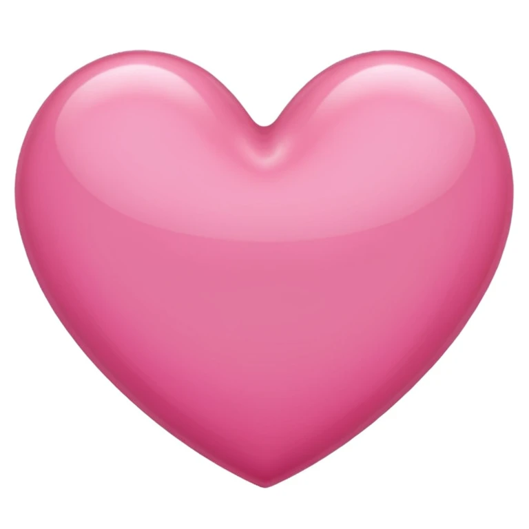 Heart pink emoji