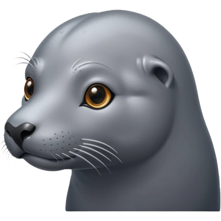 grey sea lion emoji