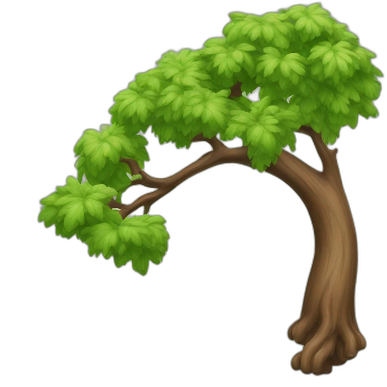 baum mit Taube emoji