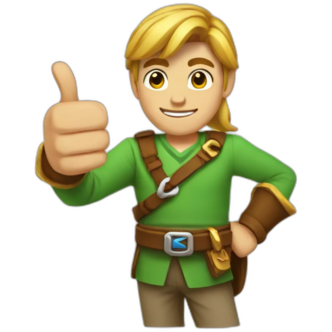 link thumbs up emoji