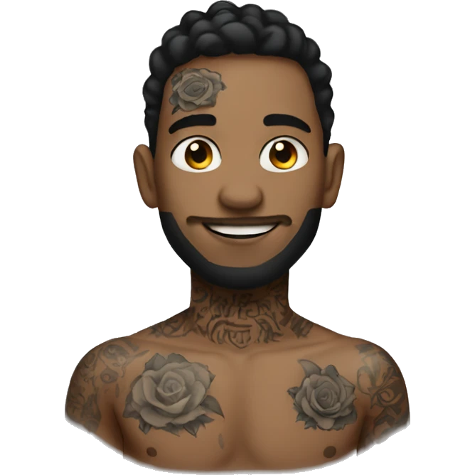 Me with tattoos emoji