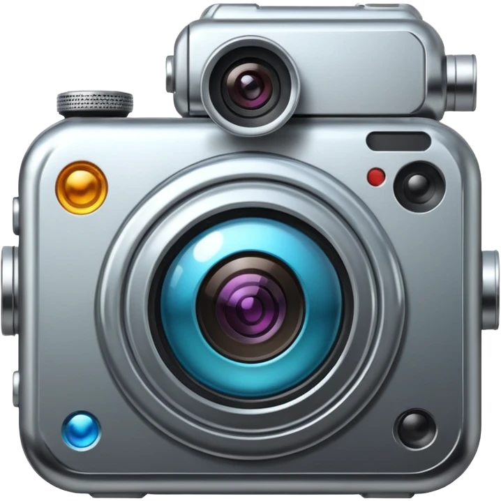 AI Camera 3d with texture emoji