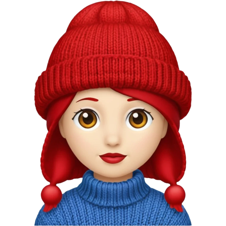  A only red hat emoji
