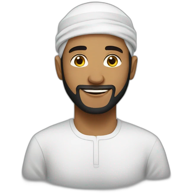 Homme islam emoji