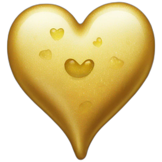 Cœur pailleté  emoji