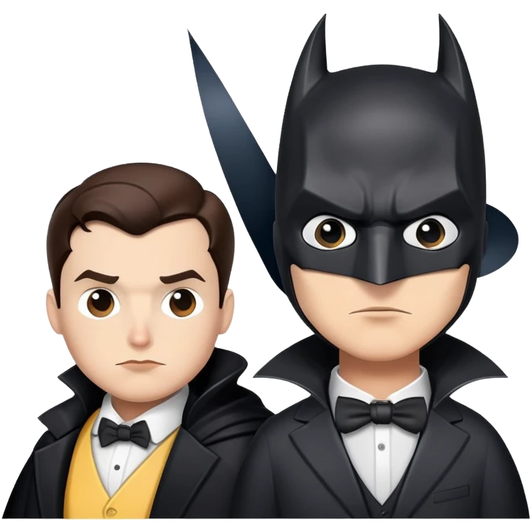 Бэтмэн пингвин emoji