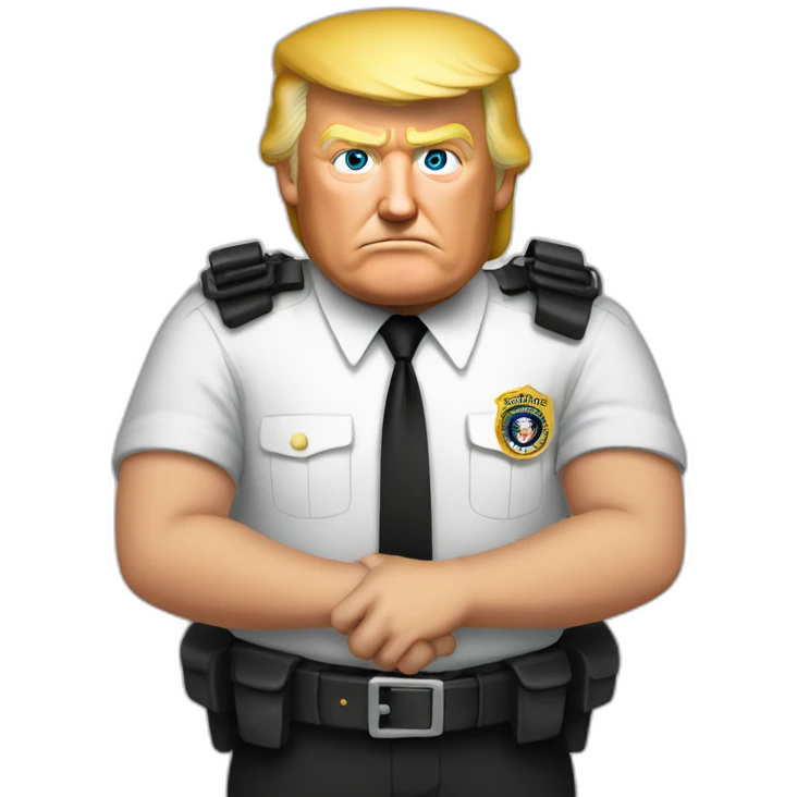 trump-in-handcuffs emoji