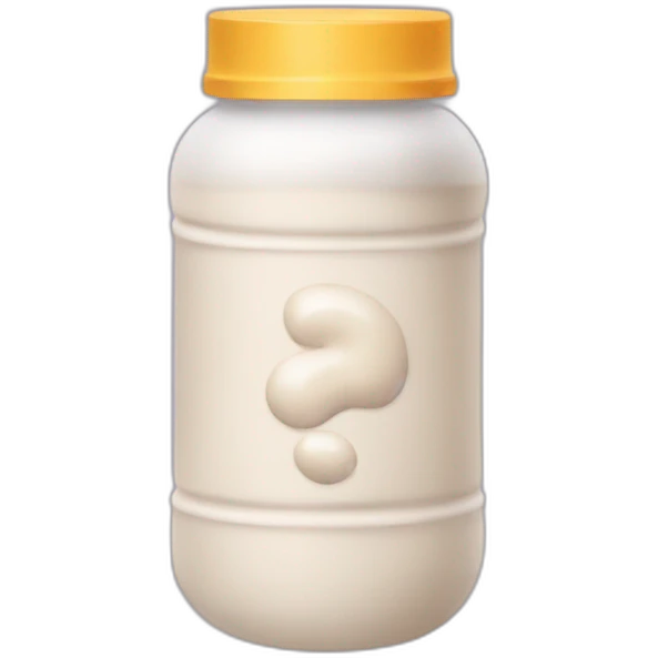 Protein powder emoji
