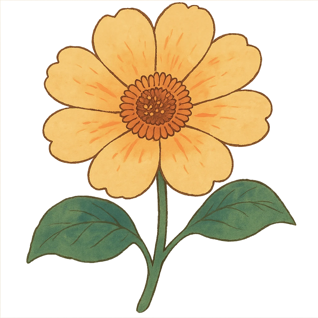 ghibli style flower emoji