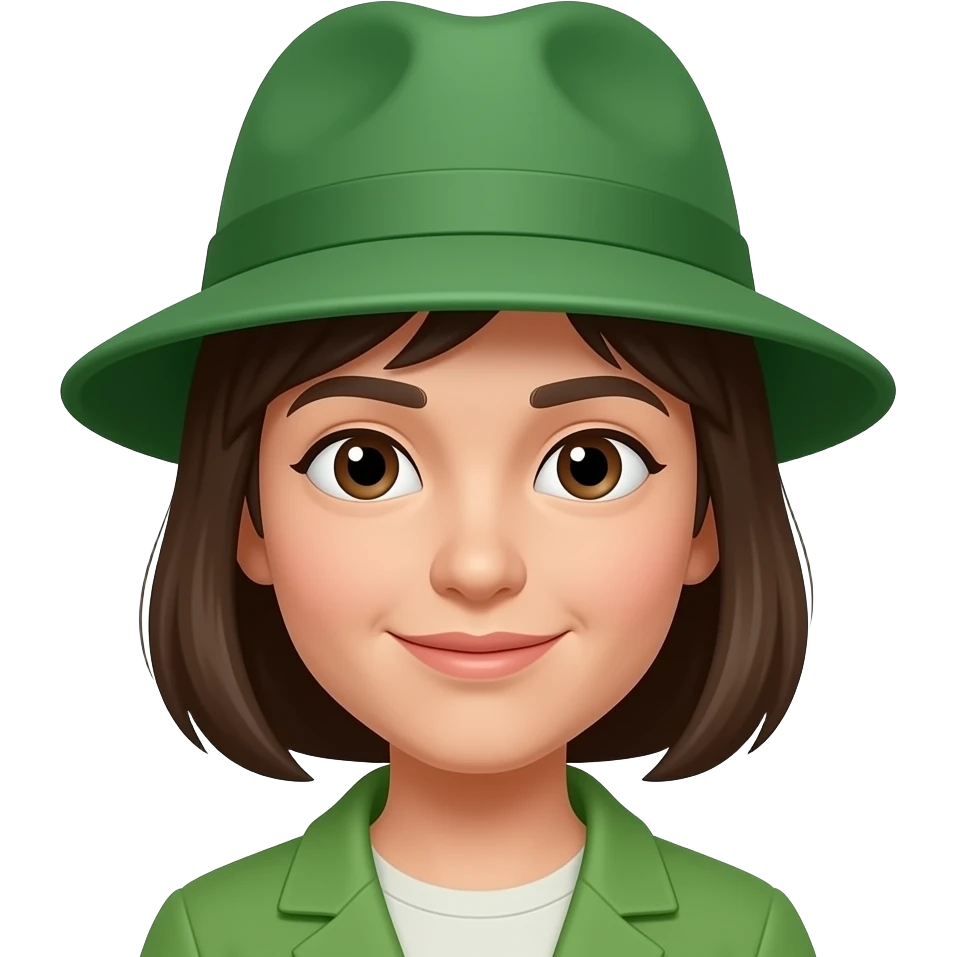 green hat people emoji
