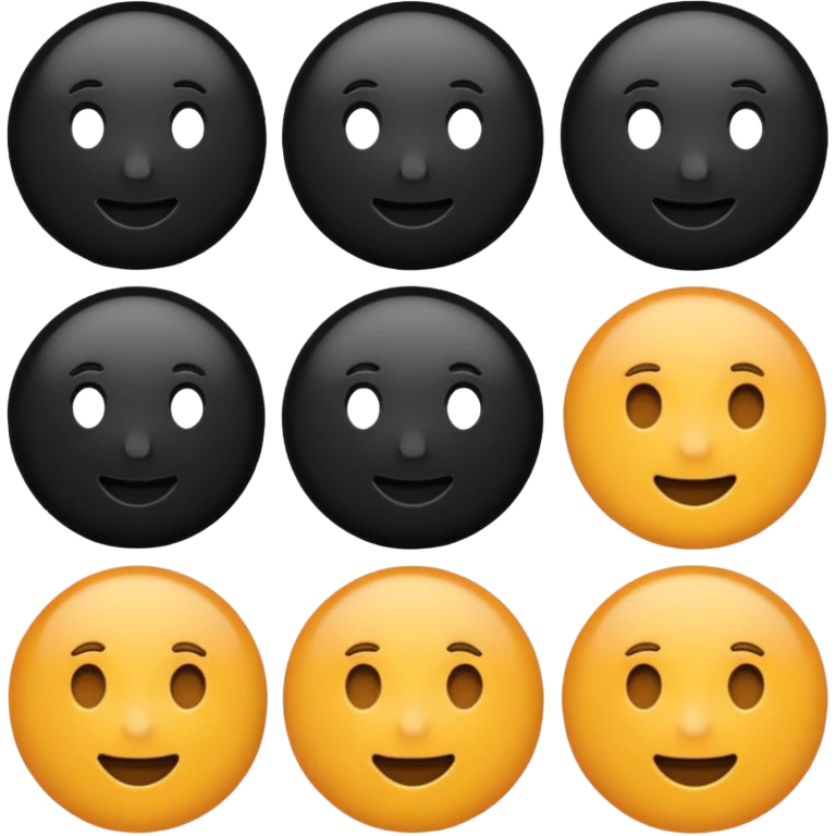 Black circle emoji