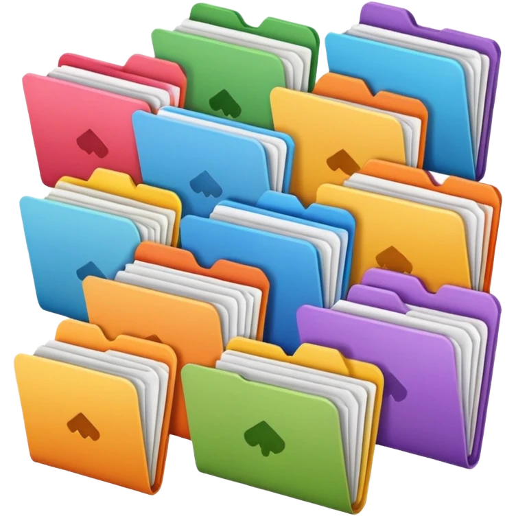 mac os mixed files type emoji