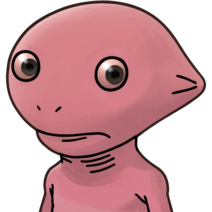 Pink alien  emoji