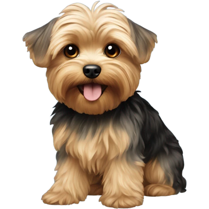 Yorkiepoo emoji