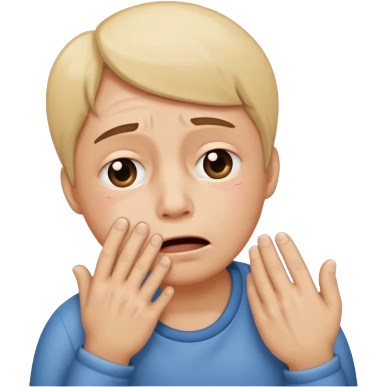 Pour la création de mon emoji place cet emoji 😭 au centre et ne le touche pas, puis fait tourner cet emoji 🤜 de 90 degrés à gauche et tu le met sur la bouche de l’emoji précédent . Et surtout ne modifie pas les emojis emoji