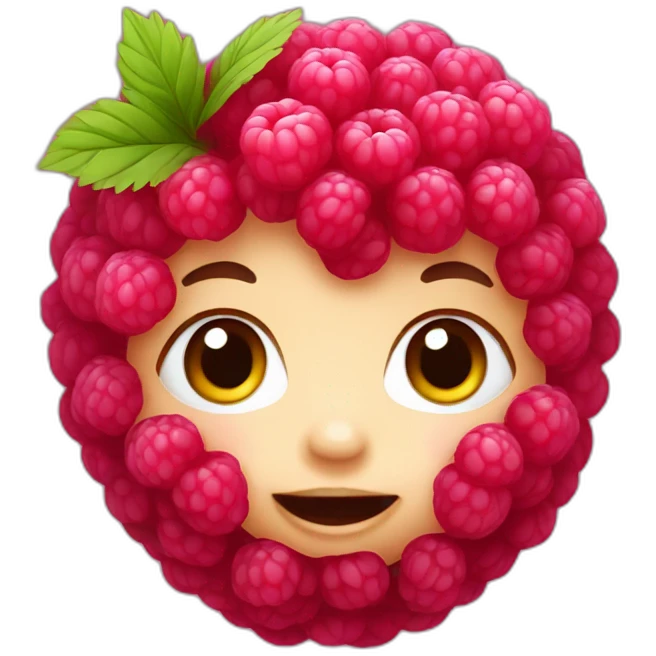 Baby raspberry emoji