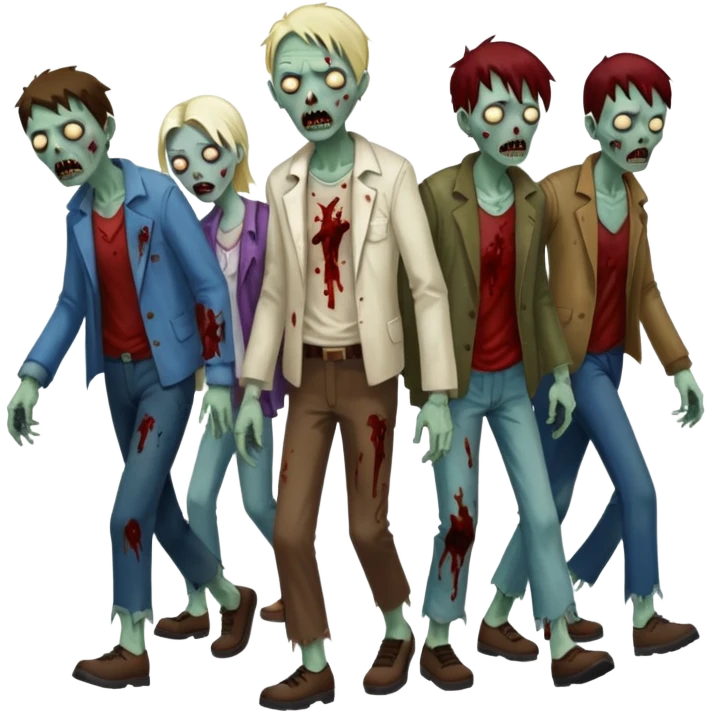 Zombie apocalypse emoji