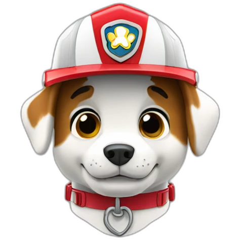 paw patrol marshall emoji