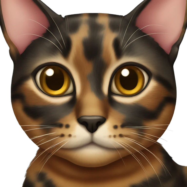 tortoiseshell cat emoji