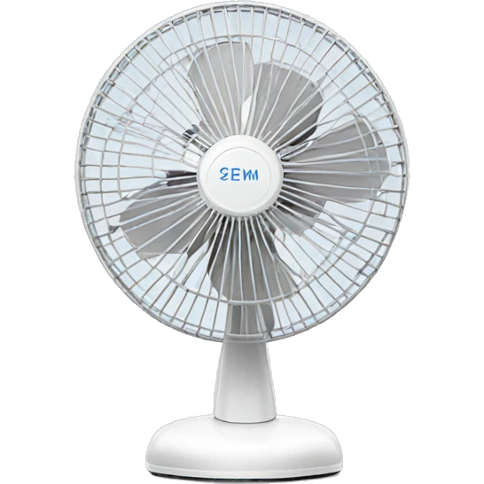 Cute white classic Stand fan emoji