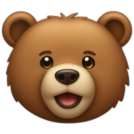 Bear emoji