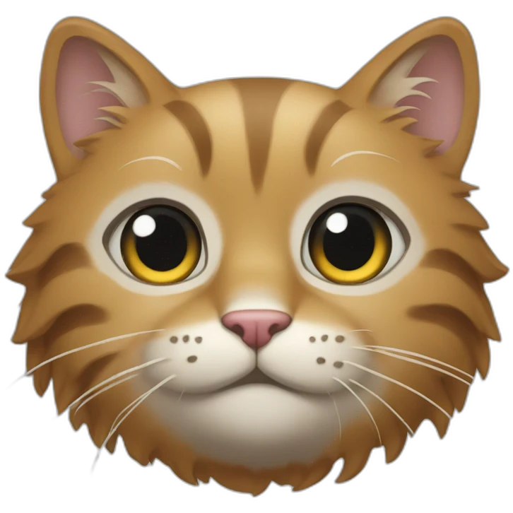Un chat bourré emoji