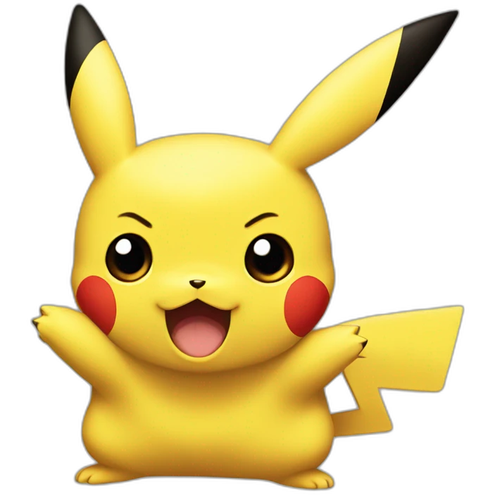 Pikachu qui pète emoji