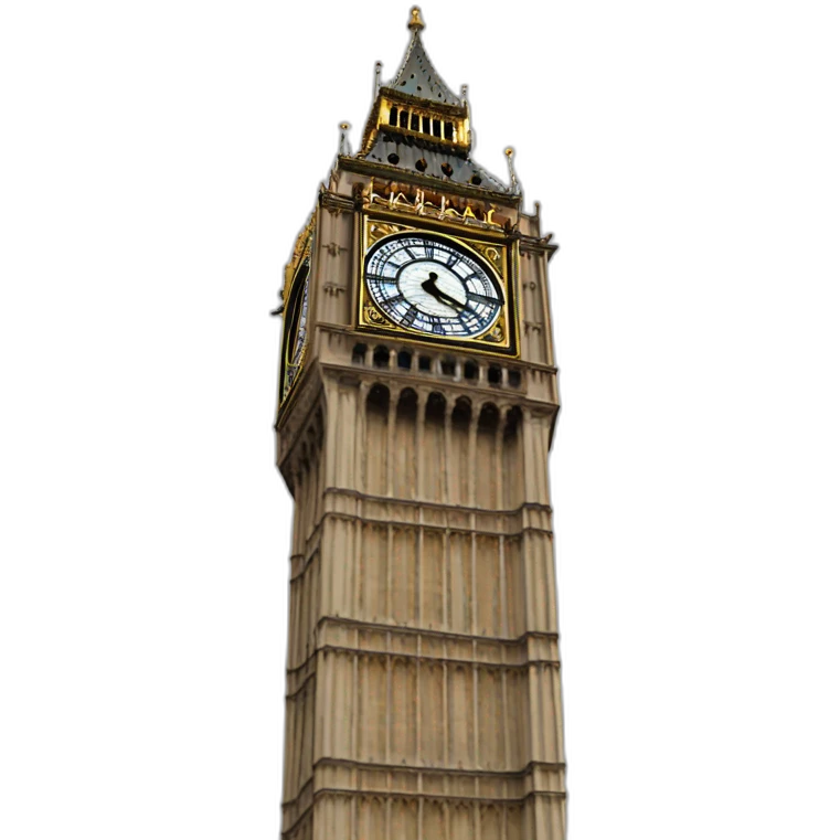 Big ben emoji