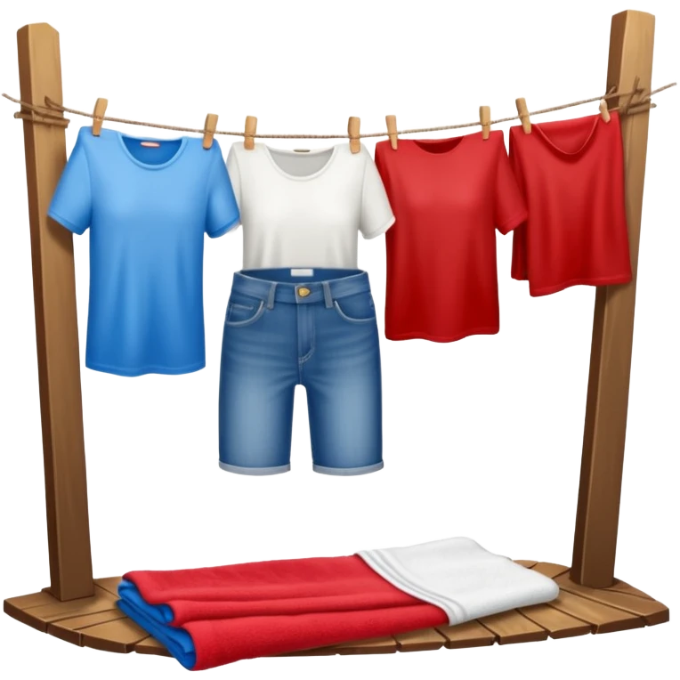 Clothesline emoji
