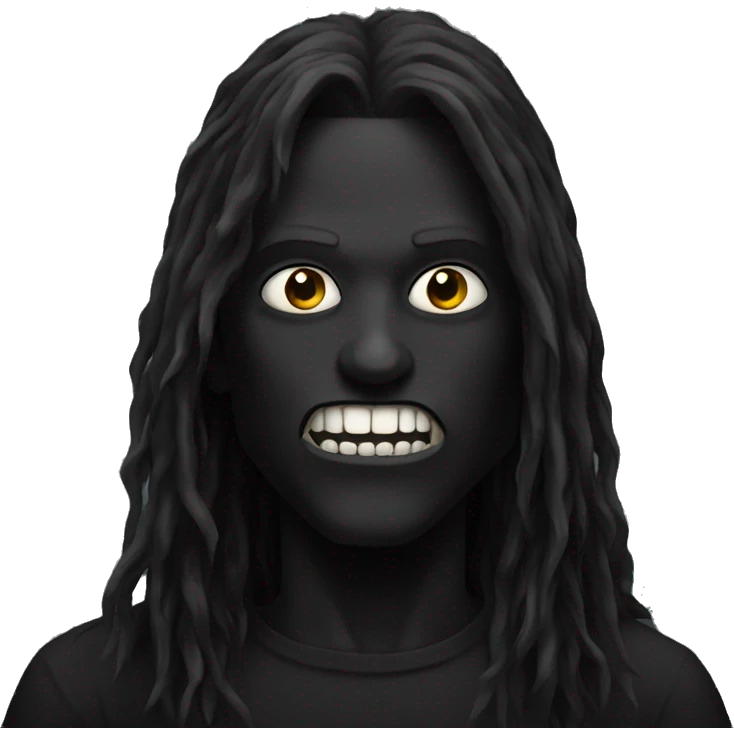 black metal guy emoji