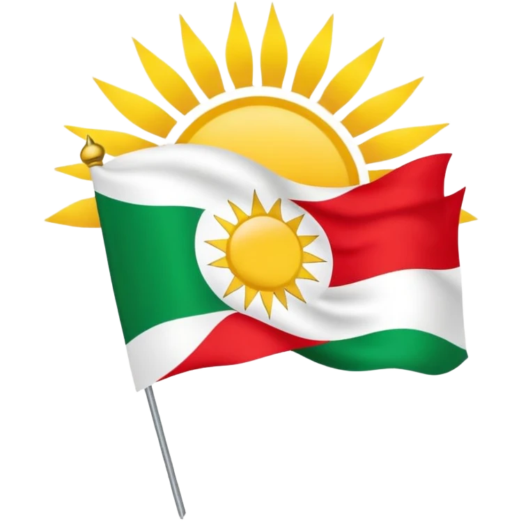 Kurdistan flag  emoji