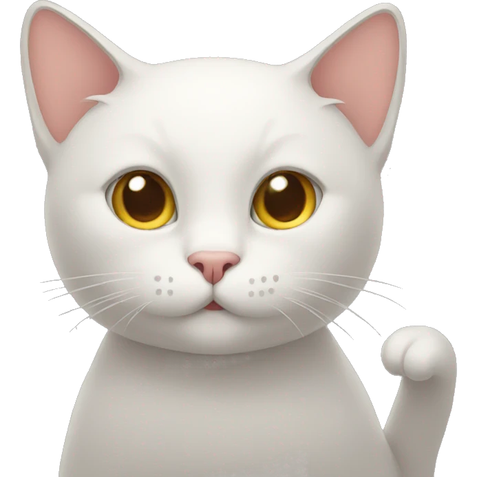 cat is working emoji