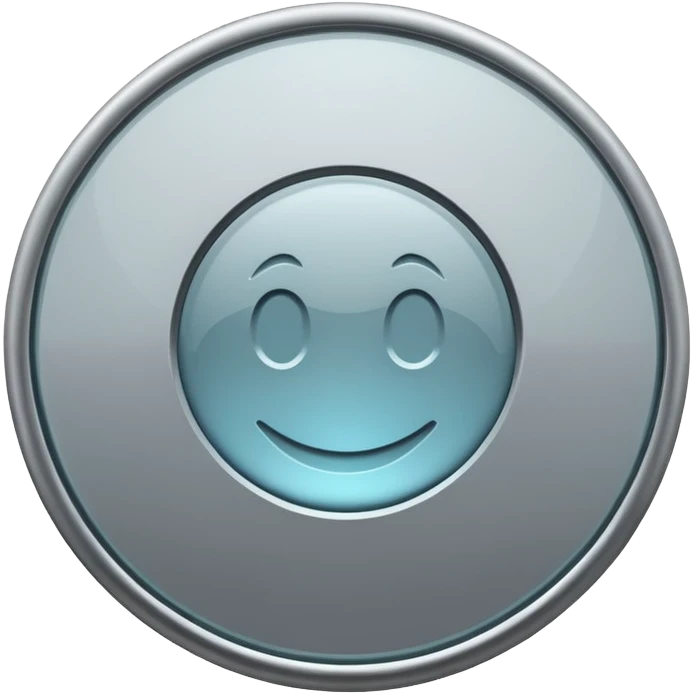 Matte Glass coin emoji