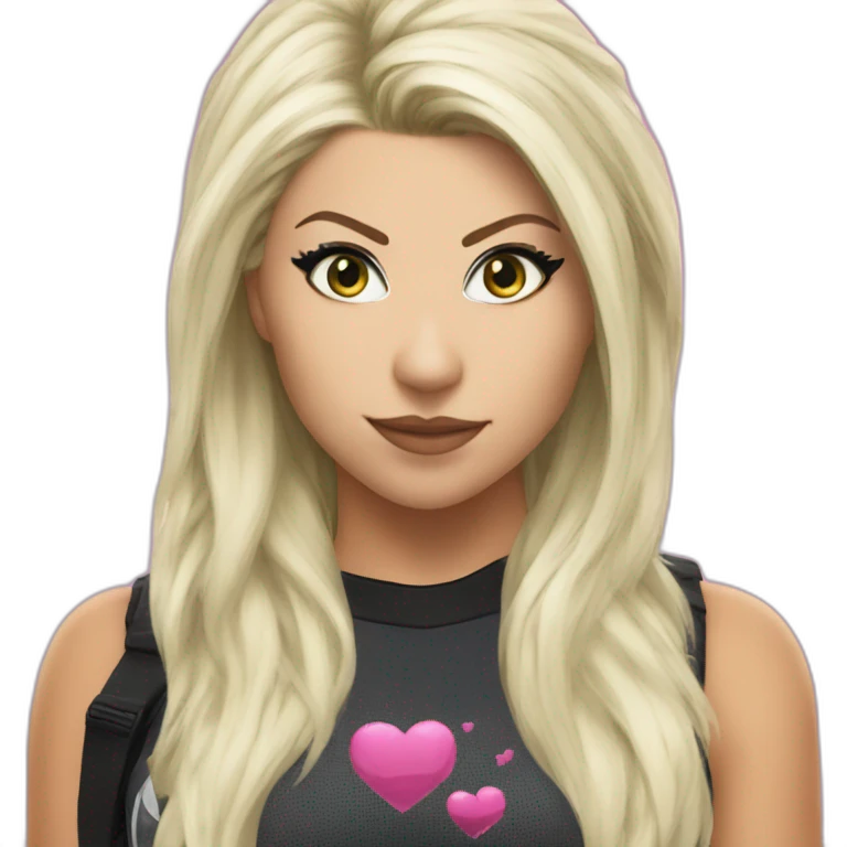 Alexa Bliss emoji