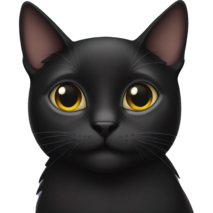 Black cat emoji